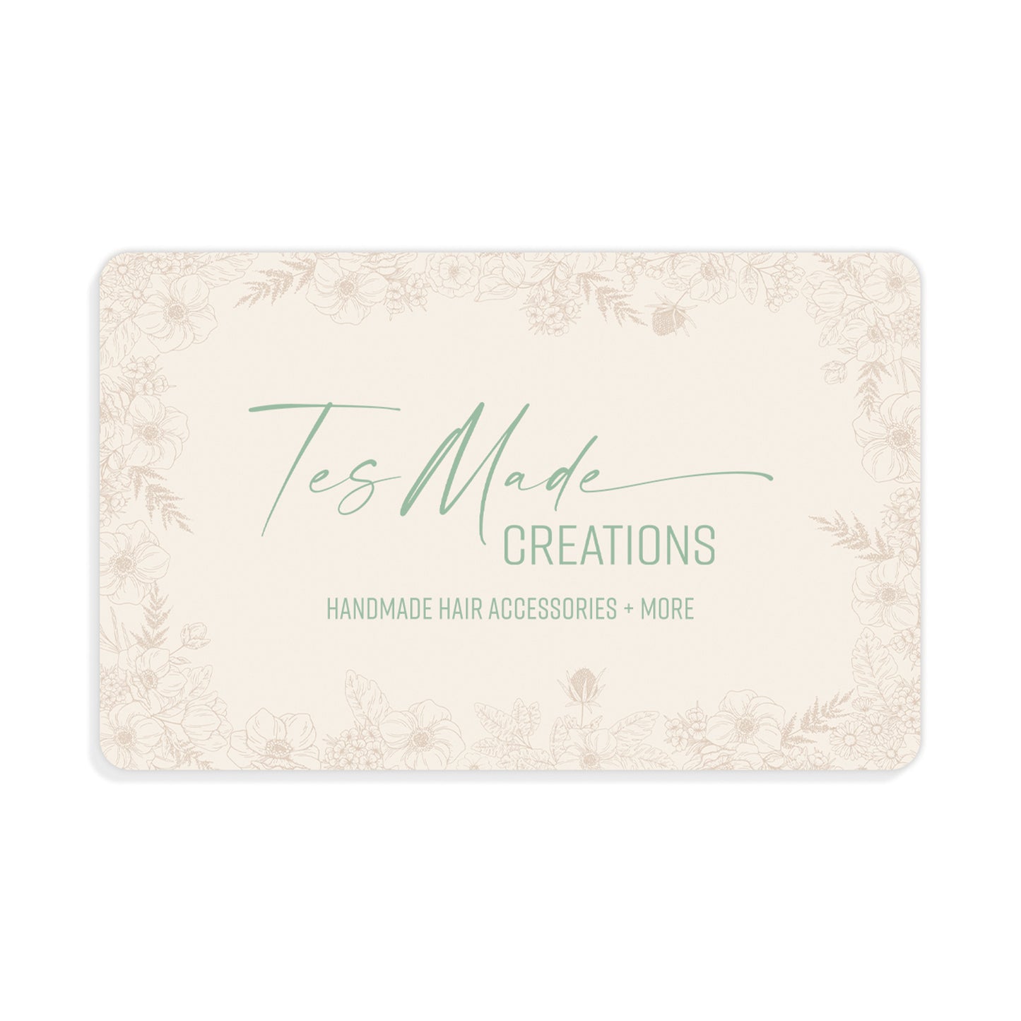 TesMade Creations E-Gift Card