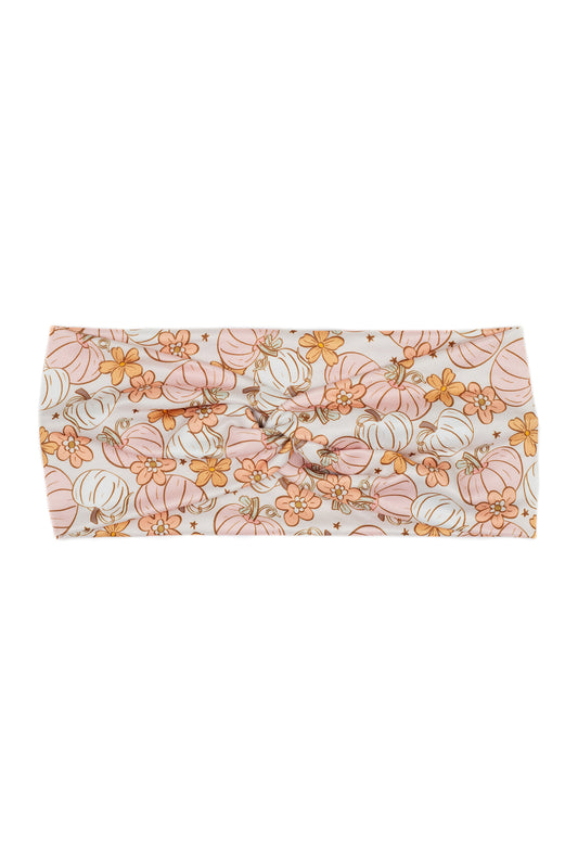 Pumpkin Patch Twist Turban Headband