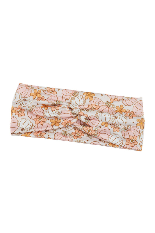 Pumpkin Patch Twist Turban Headband