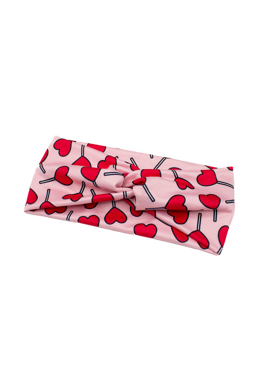 Sucker For You Twist Turban Headband