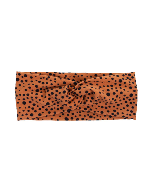 Polka Dot Twist Turban Headband