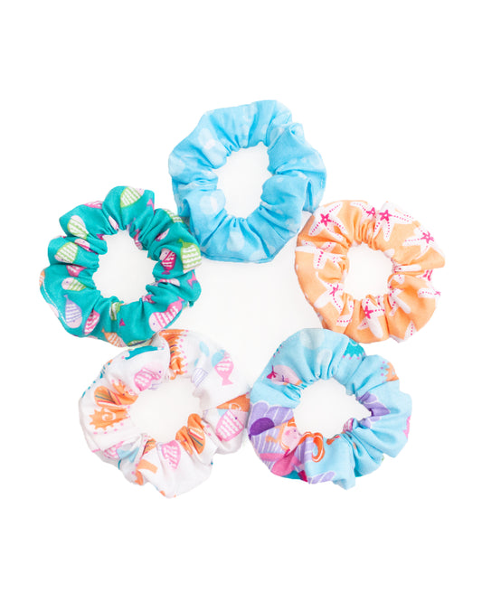 Under the Sea Mermaid XS Scrunchies Set