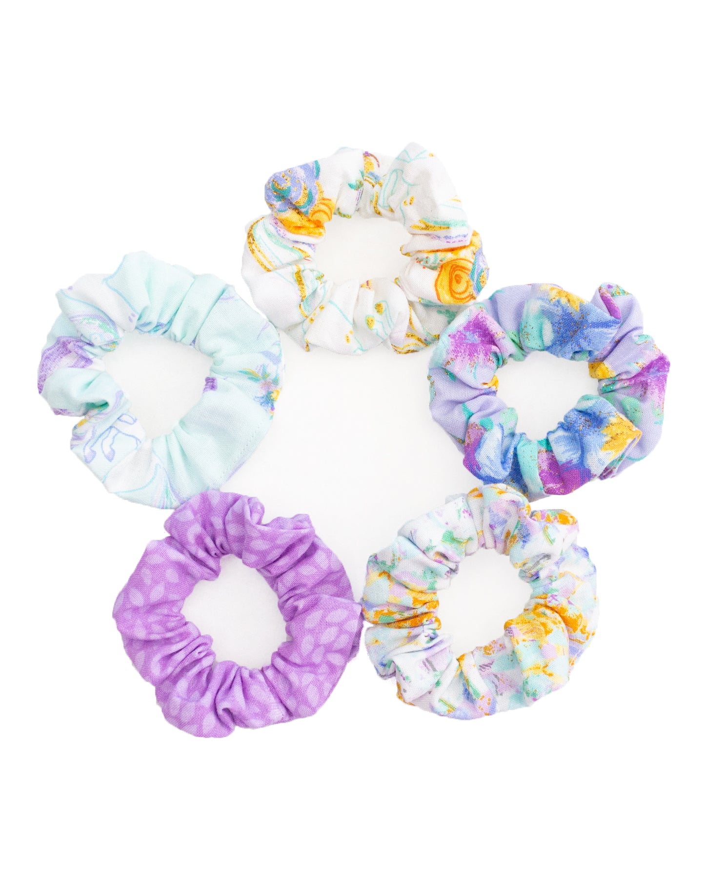 Unicorn XS Scrunchies Set