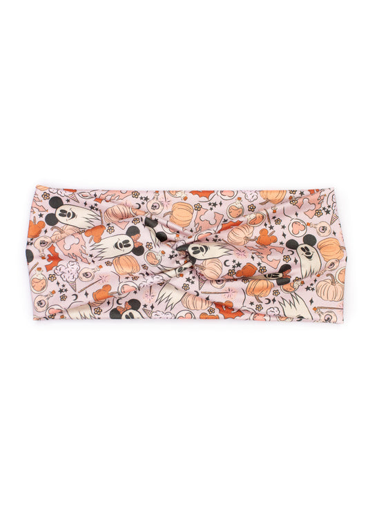 Halloween Mouse Twist Turban Headband