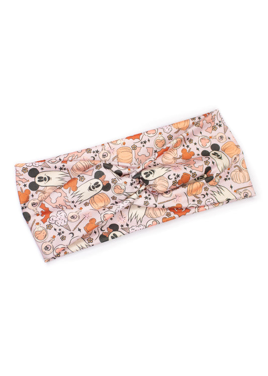 Halloween Mouse Twist Turban Headband