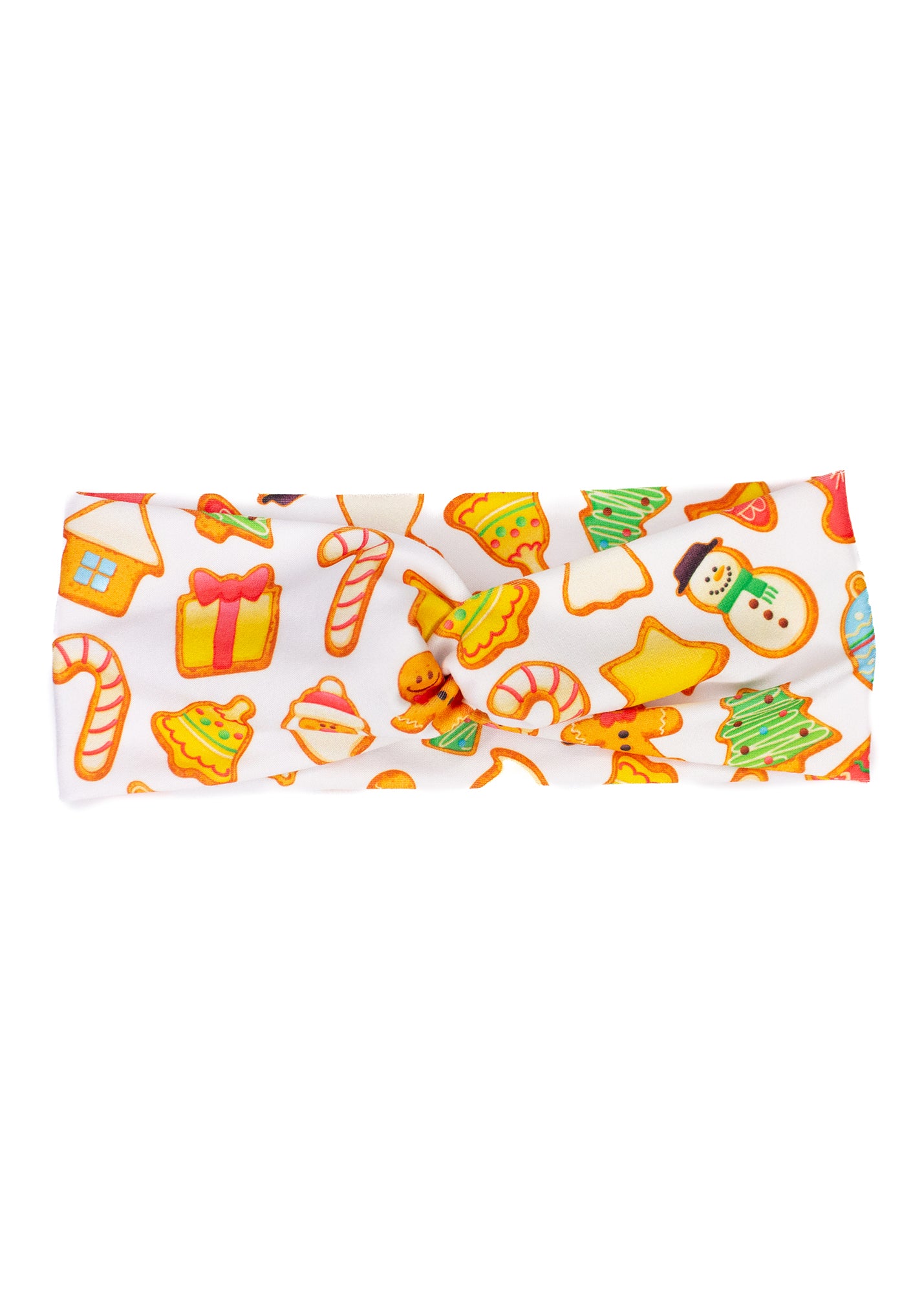 Cookies For Santa Twist Turban Headband