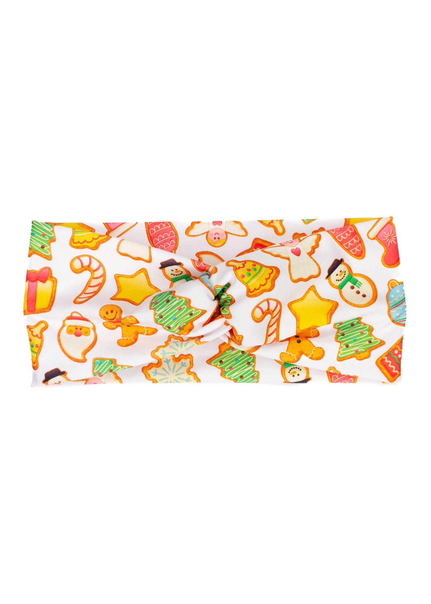 Cookies For Santa Twist Turban Headband