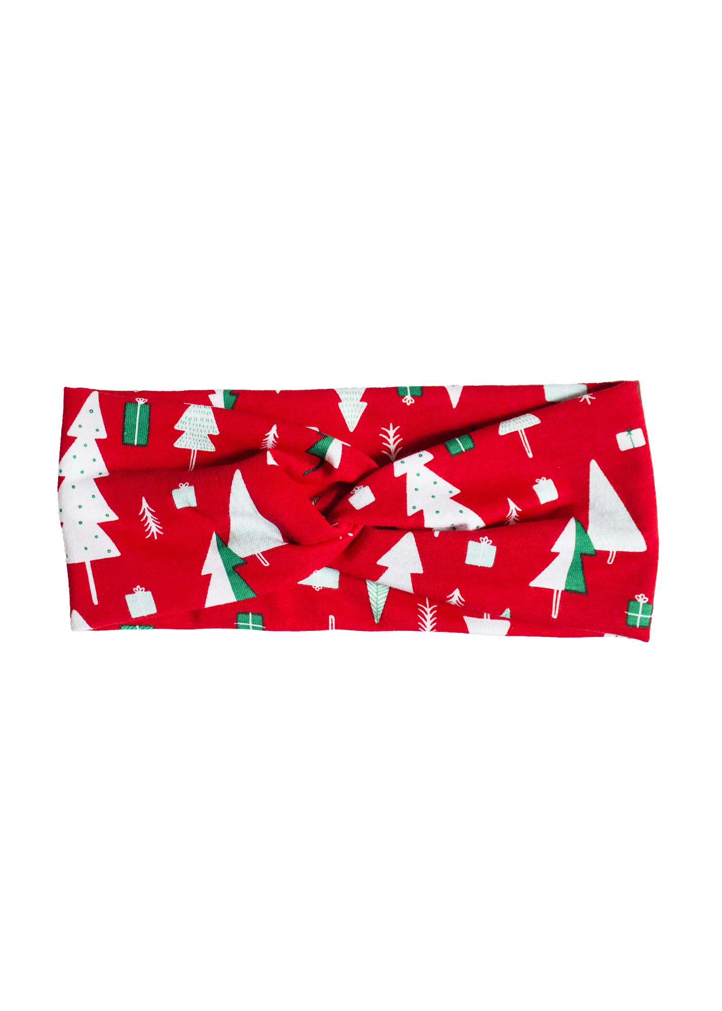 Christmas Tree Twist Turban Headband