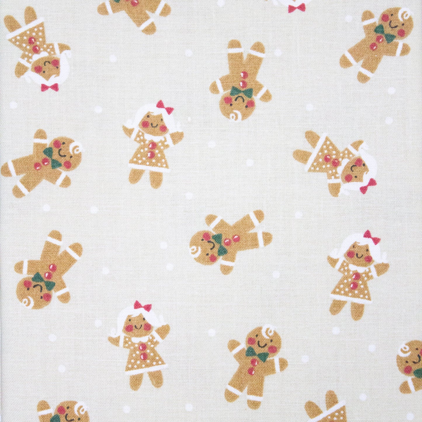 Mr. & Mrs. Gingerbread Cookie Scrunchie