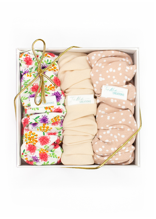 3 Scrunchies Set (Wide Elastic)