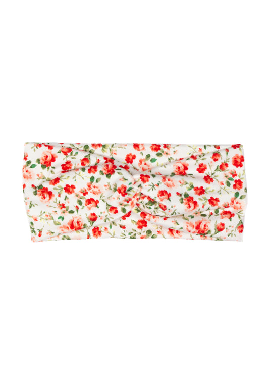 Roses are Red Twist Turban Headband