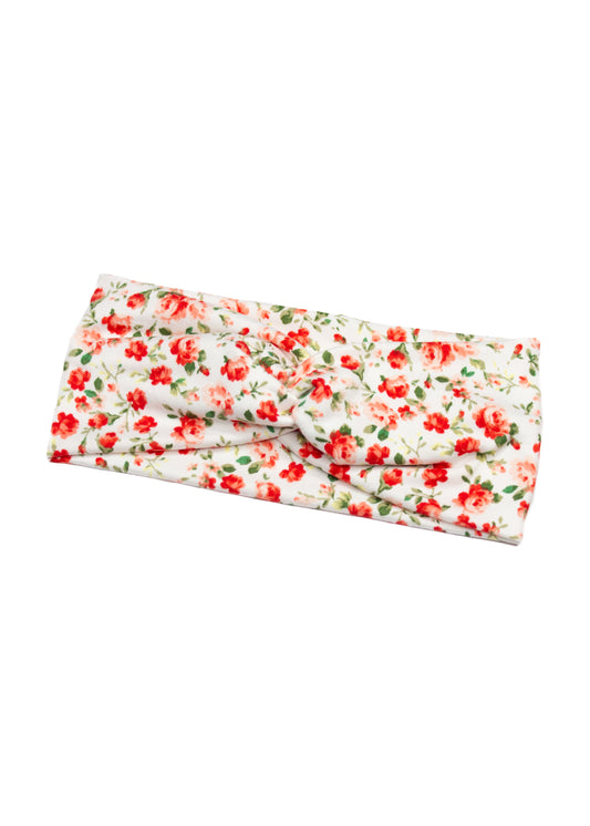 Roses are Red Twist Turban Headband