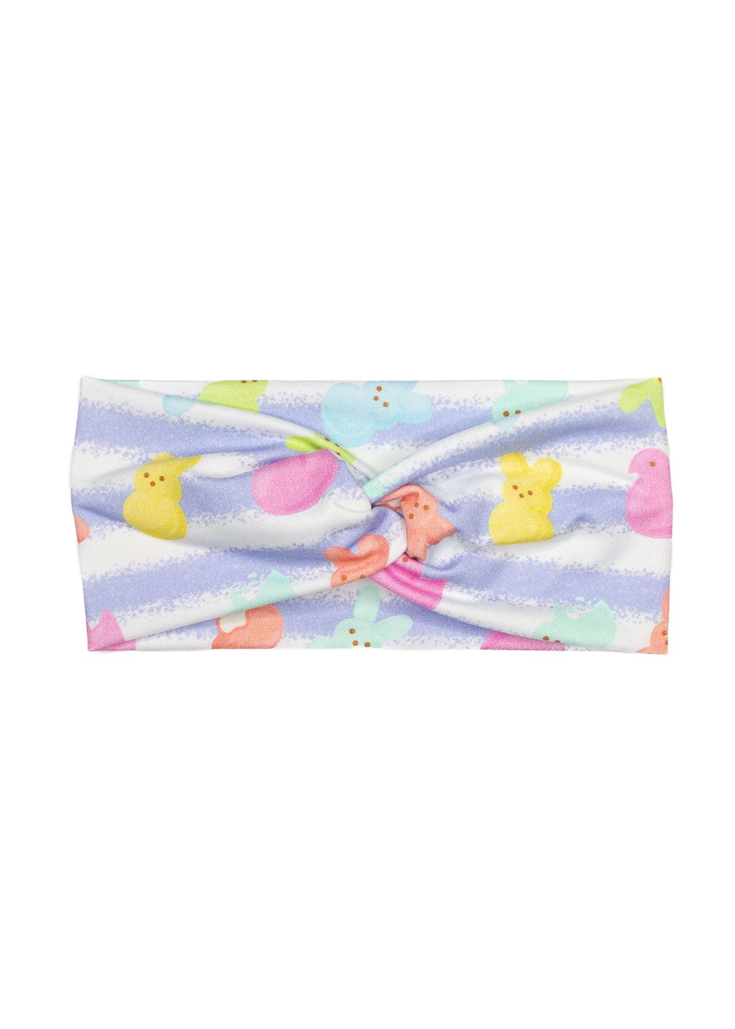 Marshmallow Bunny Twist Turban Headband