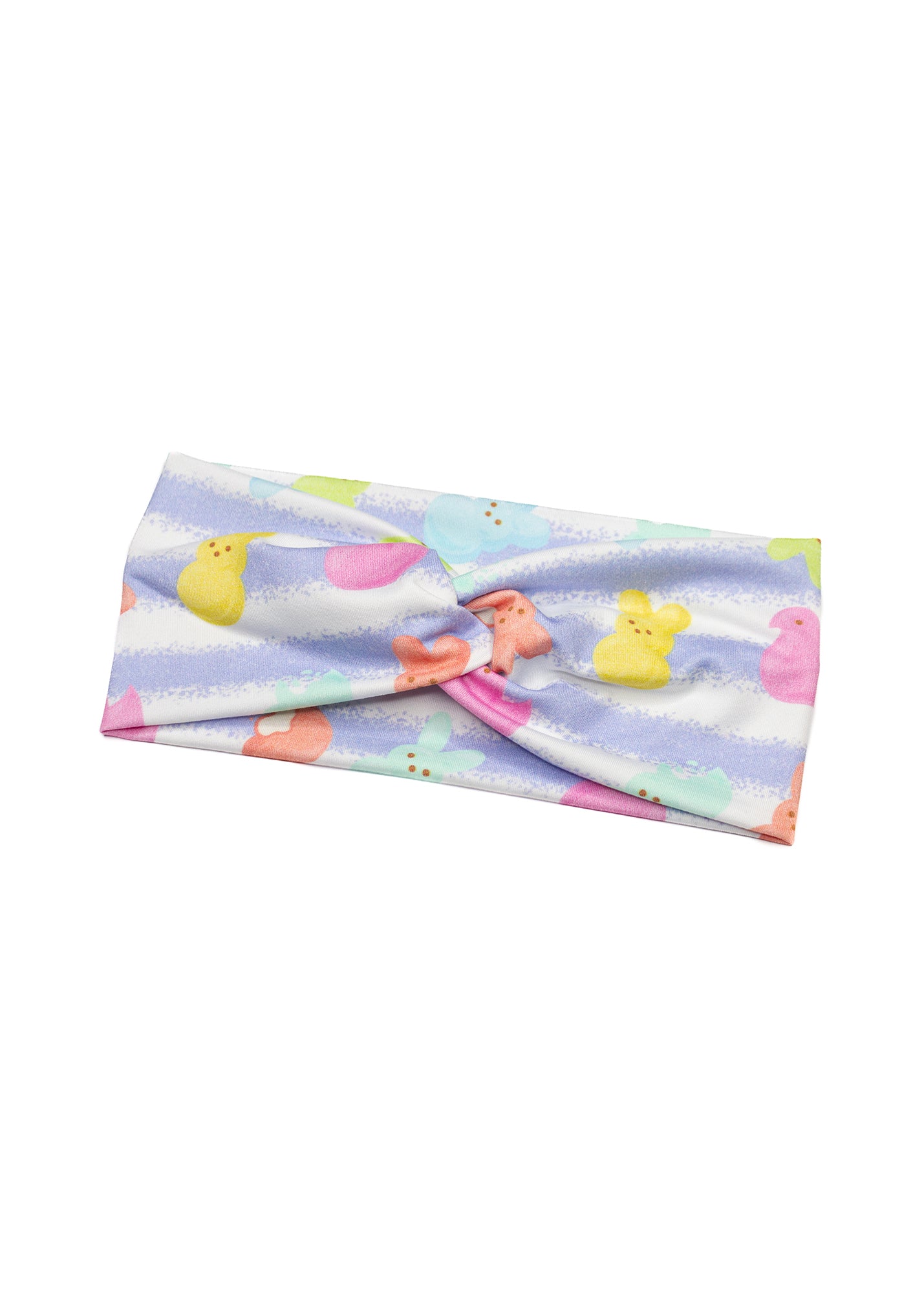 Marshmallow Bunny Twist Turban Headband