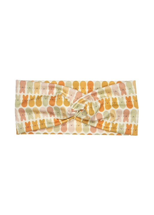 Mini Bunnies Muted Boho Twist Turban Headband