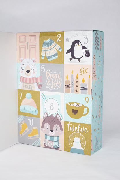 12 Days Advent Calendar of Scrunchies