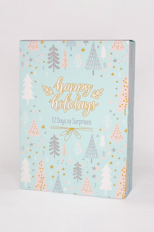 12 Days Advent Calendar of Scrunchies