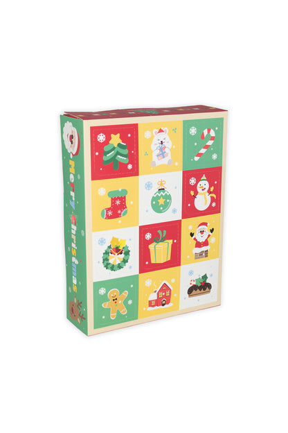 12 Days Advent Calendar of X-Small Scrunchies