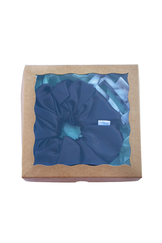 Oversized Scrunchie and Hair Claw Gift Set