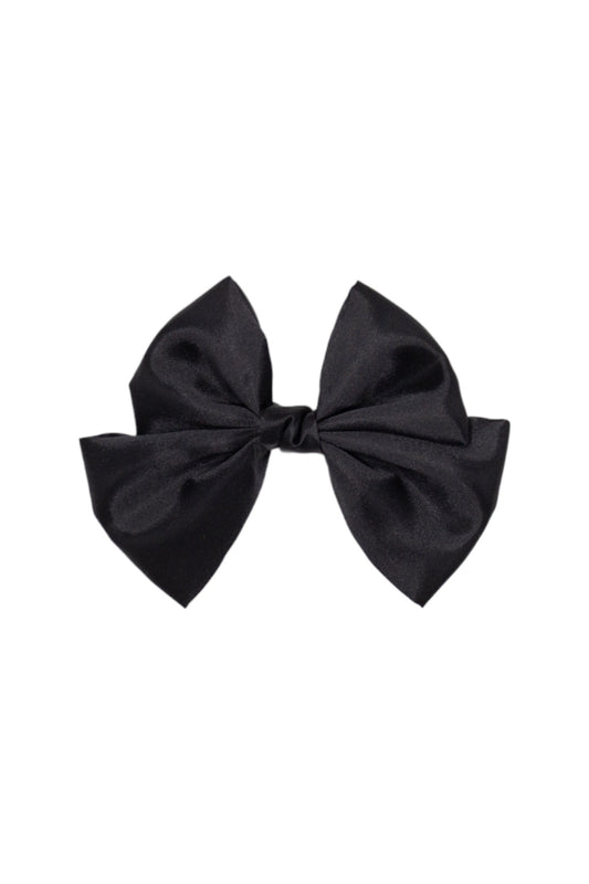 Black Hair Bow