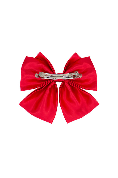 Rose Double-Layer Hair Bow
