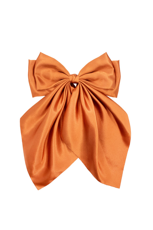 Copper Hair Bow Tail