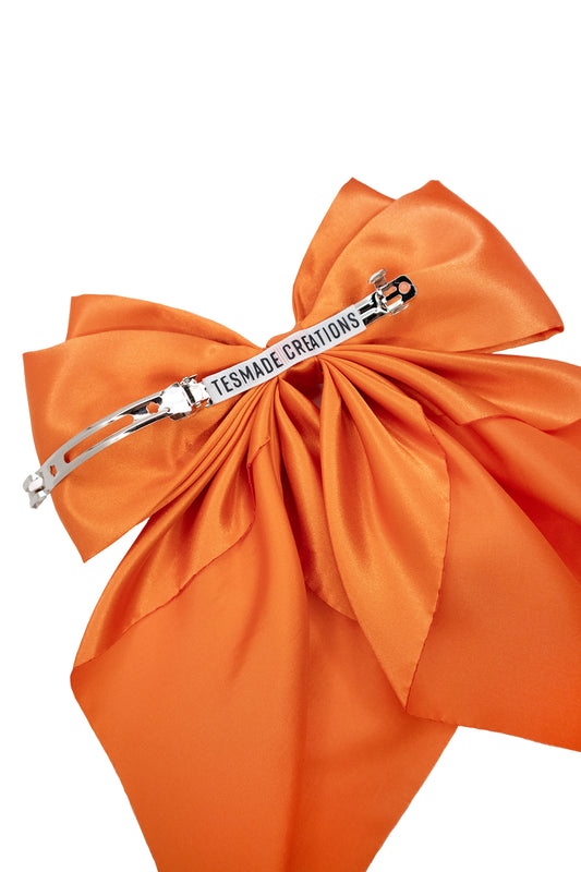 Amber Hair Bow Tail