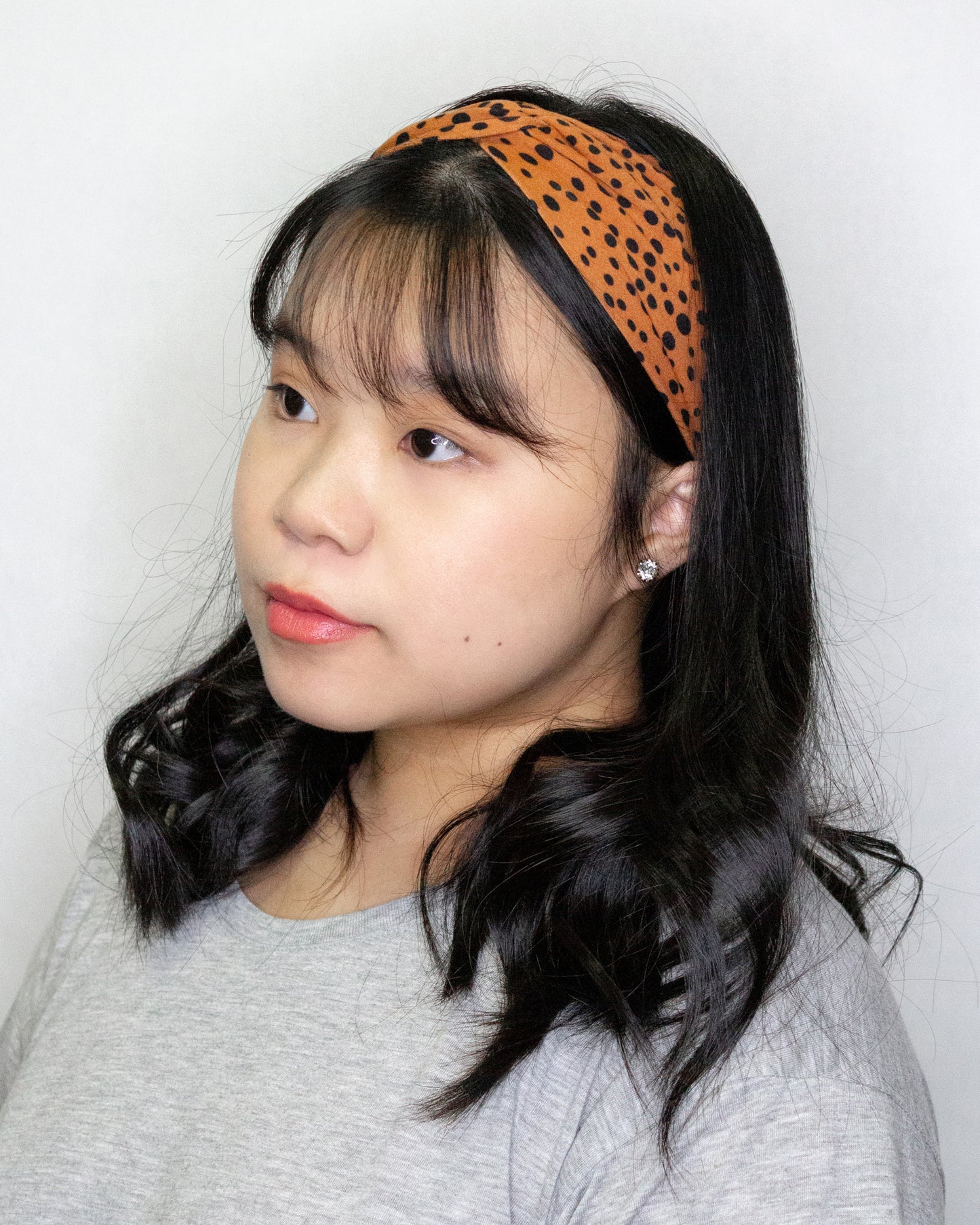 Polka Dot Twist Turban Headband